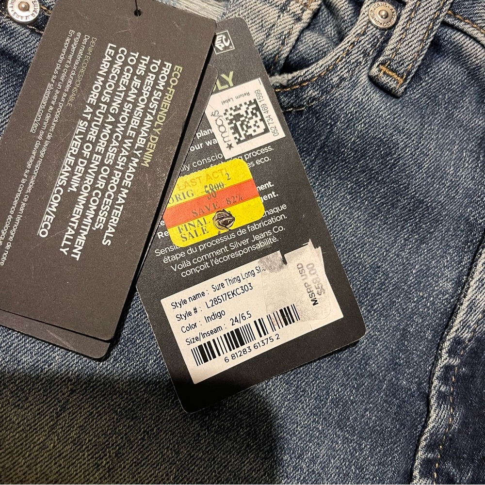 Silver Jeans Blue Jean Shorts - Picture 4 of 6